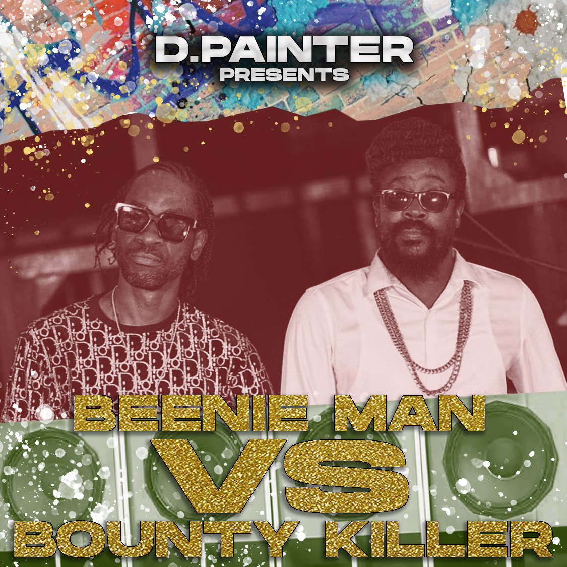 photo of Beenie Man & Bounty Killer with text underneath