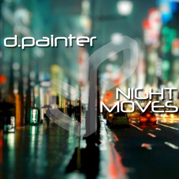 photo of a wet city street with text overlayed