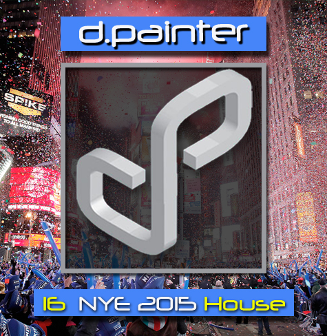 NY Times Square on New Years Eve with overlayed text