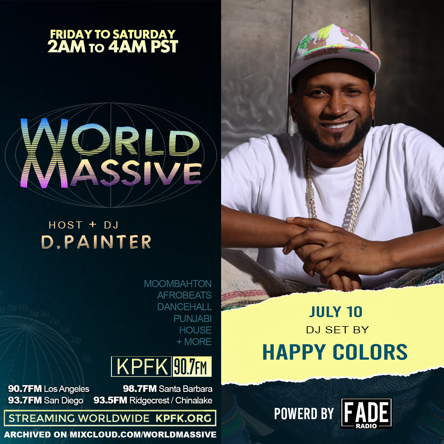 photo of Happy Colors with text to the left